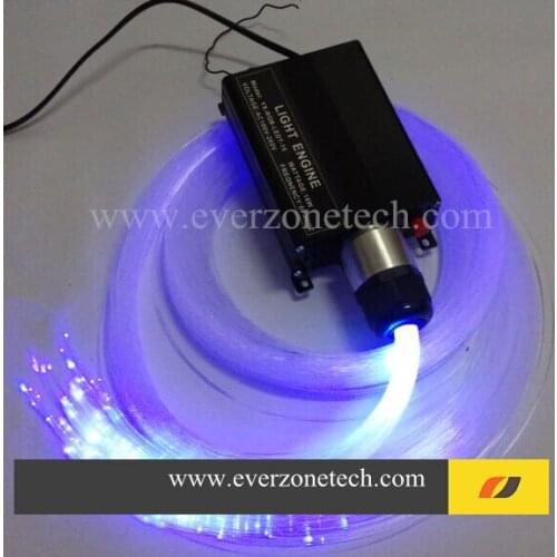 FY-1-002B RGB Colorful LED Fiber Optic Light Star Ceiling Kits 200pcs 0.75mm *2m with RF Remote Controller