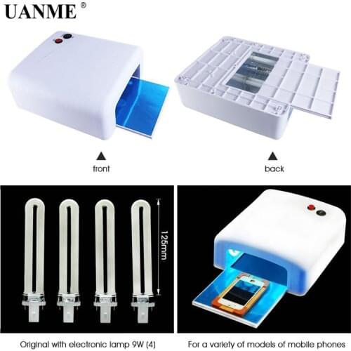 UANME Mobile Phone Repair Tool UV Glue Curing Lamp USB 5V LED Ultraviolet Green Oil Curing Purple Light For iPhone Circuit Board