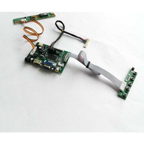 For LP171WX2 series 30pins LVDS cable 1CCFL 17.1" notebook PC LCD panel 1440*900 2AV VGA display controller drive board kit