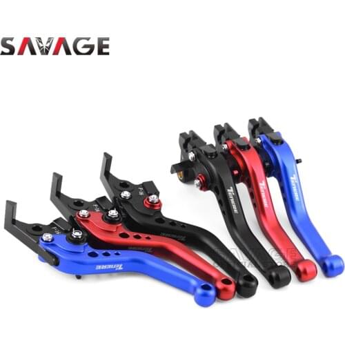 2021 Short Clutch Brake Levers For YAMAHA TENERE 700 XTZ700/SP 2019 2020 2021 XTZ Motorcycle Accessories CNC Logo Adjustable