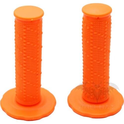 7/8" Soft 22mm Handle Bar Hand Grips for XR 50 KLX SSR MX CRF150F CRF230F CRF250F CRF450F Pit Dirt Bike OffRoad Motocross