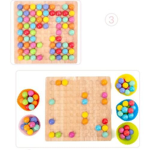 Toddler Preschool Montessori Learning Toy Fine Motor Color Recognition Gift