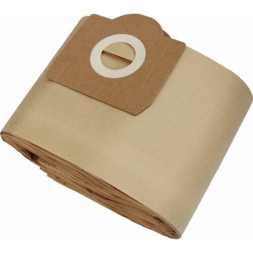 Cleanfairy 10pcs Vacuum Cleaner Bags Compatible with KARCHER WD3500P,NT271 Rowenta Bully Rowenta ZR81 RB14 RU01-10