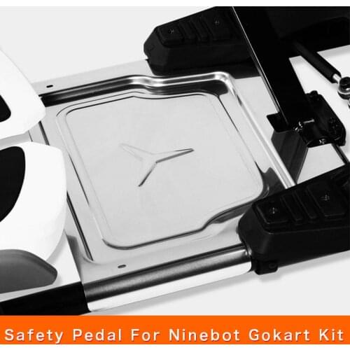 Safety pedal For Ninebot Gokart Kit Kart Kit Refit self balance Scooter Fenders spare parts