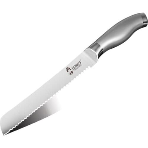 QXF8 inch stainless steel serrated knife bread knife pastry knife cake knife baking knife