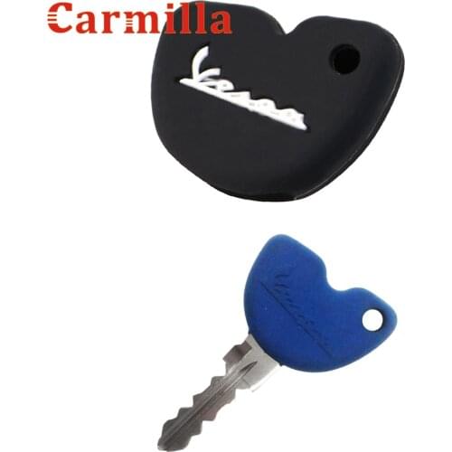 Carmilla Silicone Key Cover Case for Vespa Enrico Piaggio GTS300 LX150 Fly125 3vte Gts200