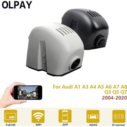 1080P Car DVR Wifi Dash Camera Video Recorder Easy Installation For Audi A1 A3 A4 A5 A6 A7 A8 Q3 Q5 Q7 2004-2020