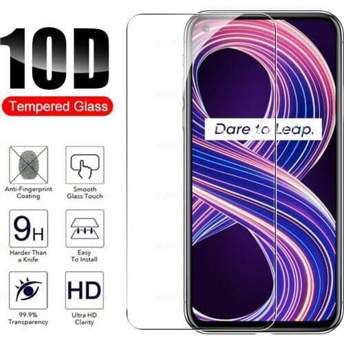Tempered Protector Glass For Oppo Realme 8 V30 Narzo 30 5G V 13 Realme8 6.5" Realmy Realmi Safety Protective Screen Cover Film