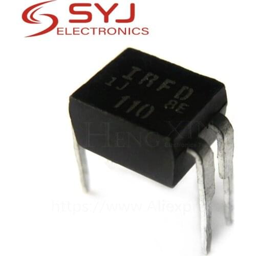 10pcs/lot IRFD110PBF IRFD110 DIP-4 In Stock