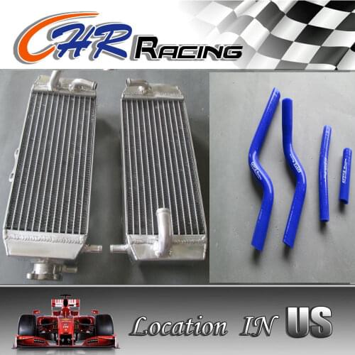 YAMAHA YZF250 YZ250F YZF 250 2007 2008 2009 07 08 09 ALUMINUM RADIATOR AND HOSE