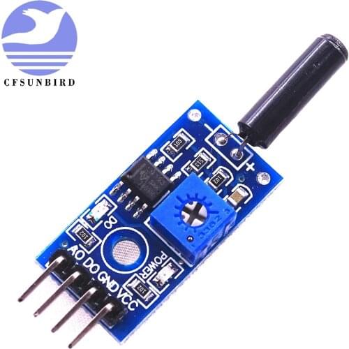 CFsunbird 1pcs Vibration Sensor Module Normally Opened Type SW18010P Vibration switch alarm sensor module for Arduino