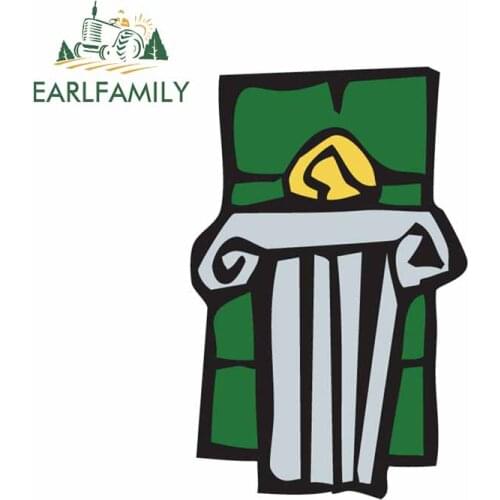 EARLFAMILY 13cm x 8.5cm for Gotennis Personality Creative VAN Car Stickers Vinyl Car Wrap Waterproof Sunscreen Decal Decoration