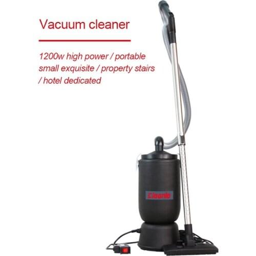 Electric wire type vacuum cleaner Back-Pack type drag line vacuum cleaner property stairs / hotel dedicated suction dust device