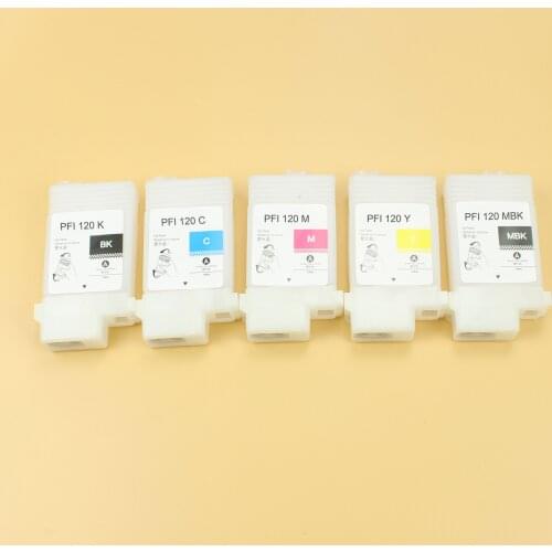 PFI 120 Refill Ink Cartridge With PFI-120 Chip For Canon TM-200 TM 200 TM-205 TM-300 TM-305 TM 300 Printer