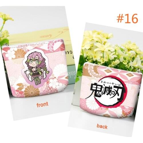 Anime Demon Slayer Penny Purse Kanroji Mitsuri Coin Bag Change Wallet