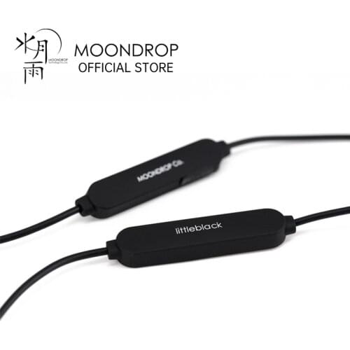 Moondrop Littleblack Earphones Bluetooth Cable For Bluetooth Headphone Support Aptx Solis/S8/KXXS/Starfield/KPE Earbuds