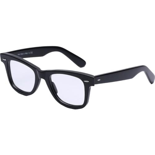 Acetate Optical glasses Frame Men women eyeglasses spectacles decorative Myopia Clear lens Optical Prescription