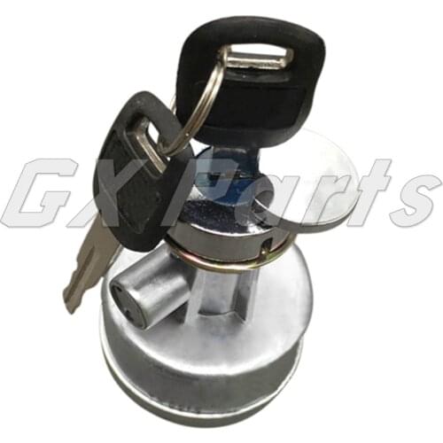 Ignition Switch With 2 key 7Y-3918 7Y3918 For Caterpillar Cat 307 307B 307C 308C 311 312C 312