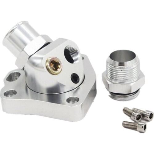 Swivel Neck Thermostat Housing Fit For Acura Honda Civic K Series K20 K24 Radiator Hose K Swap Car Cooling System Accessories