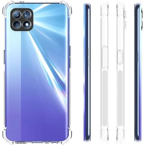 Shockproof Case for OPPO Reno4 SE Anti-crack Cover Reno4SE Transparent Shell