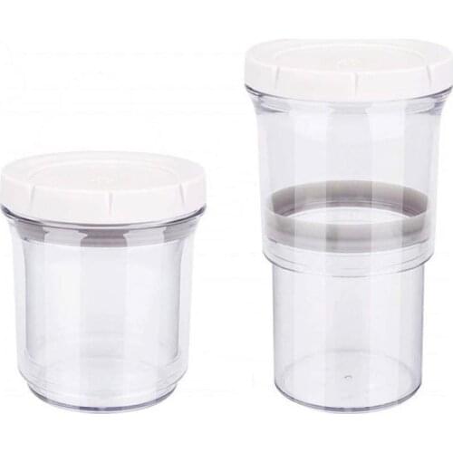 Transparent Creative Vacuum Storage Box Tank Kitchen Food Grain Push-pull storage tank Vacuum Retractable Container cocina