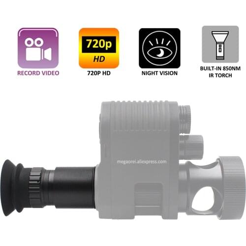 Adjustable Diopter Lens for Megaorei 3 Integrated Monocular Binoculars on Attachment 720p Night Vision Camcorder