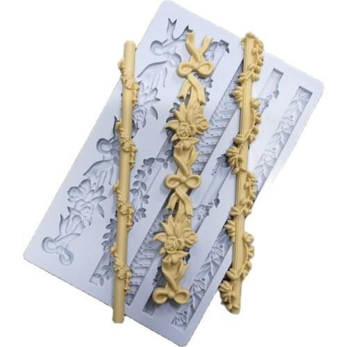 Cake Decoration Relief silicone mold fondant mold cake decorating tools chocolate gumpaste gypsum soap mold m134