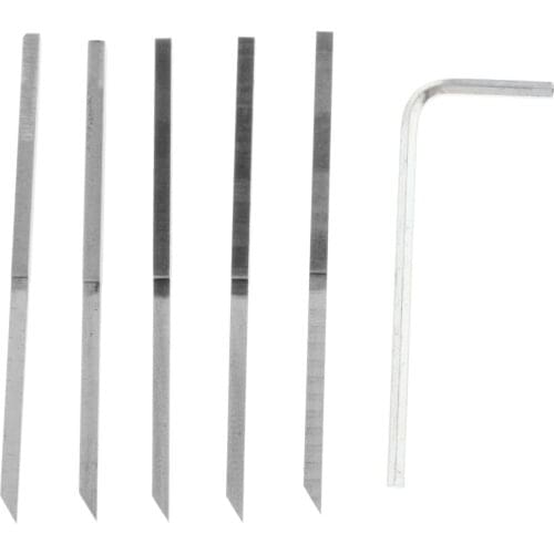 Resin Carved Scribe Line Hobby Cutting Tool + 5 Blade Replace Kits