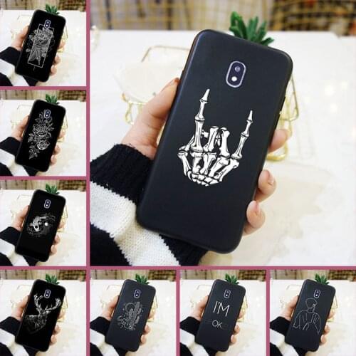Phone Case Silicone For Samsung Galaxy J4 J6 J8 Plus Flower Cactus Back Cover For Samsung J3 J5 J7 2015 2016 2017 J2 J5 J7 Prime