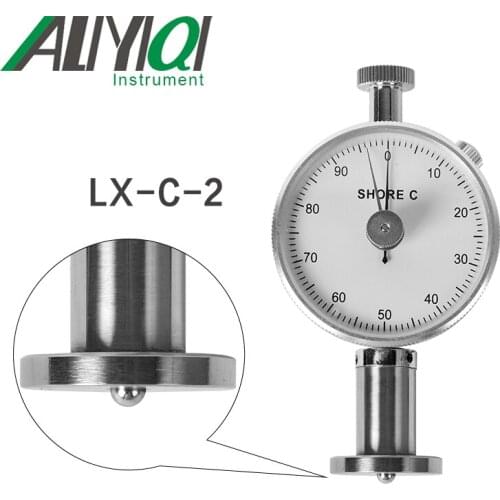 Free Shipping LX-C-2 Shore Hardness Tester Durometer