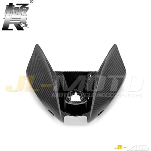 Carbon Fiber Painted Fairing Front Tank Cover Guard Trim Cowl Panel For Kawasaki Ninja NINJA650 ER-6F 2012 2013 2014 2015 2016