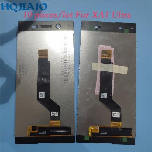10piece/lot LCD Screen For Sony Xperia XA1 Ultra G3221 G3212 G3223 G3226 LCD Display Touch Screen Digitizer Frame XA1 Ultra LCD