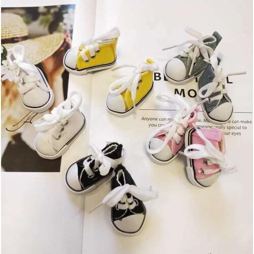 5 types 20cm Baby Doll Plush Dolls Clothes canvas shoe Dolls Accessories for Korea Kpop EXO Idol Dolls