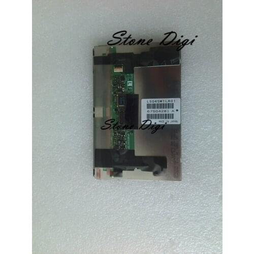 Free Shipping Original A+ Grade LS045W1LA01 4.5 inch LCD Display Screen Panel with Touch Screen