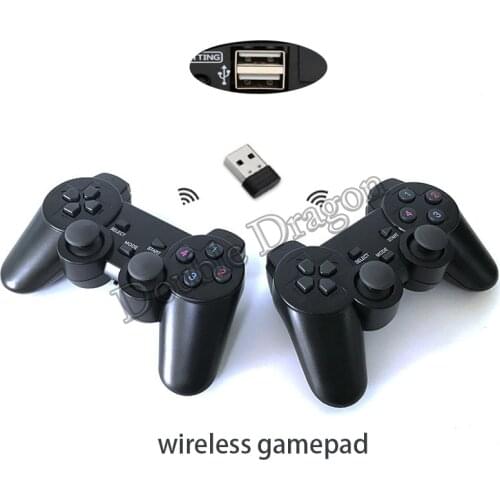USB wireless gamepad wired gamepad plug and play for Pandora Saga Box arcade cabinet machine and home version 3P 4P games