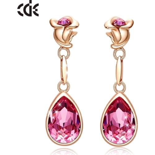 CDE Earrings With Stones