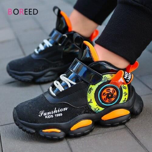 2021 Brand Kids Shoes Fashion Childrens Sneakers Boys Basketball Sports Shoes For Boys Breathable Comfortable Boys Shoes Enfant