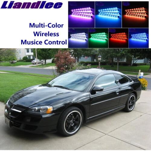 LiandLee Car Glow Interior Floor Decorative Seats Accent Ambient Neon light For Dodge Stratus
