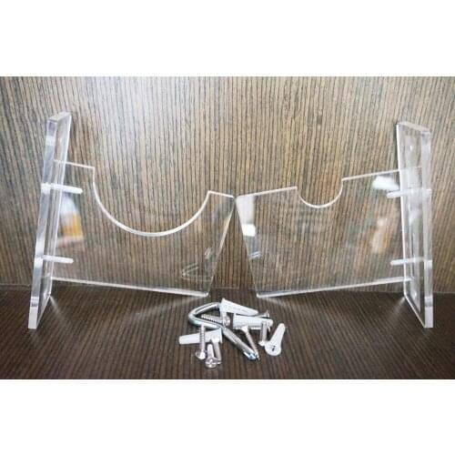 Wall Mount Horizontal Baseball Bat / Wall Mount Acrylic Holder / Bat Brackets