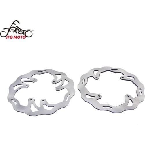 Motorcycle 240MM Front Rear Brake Disc Rotors For Honda CR125R CR250R 2002-2007 CRF250R 04-14 CRF450R 02-14 CRF250X CRF450X