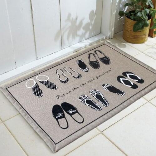 Supply mats bedroom living room hall bath mat absorbent mats floor mats custom logo