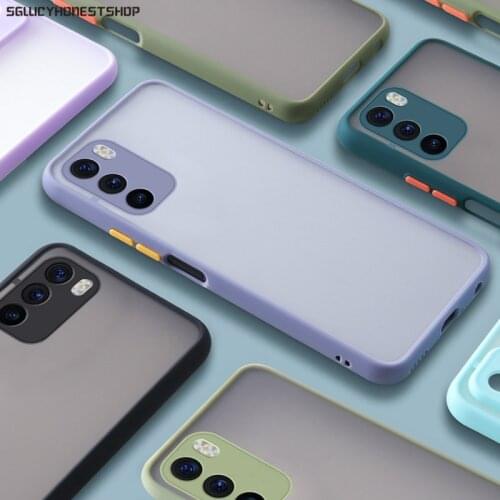Shockproof Matte Case for Samsung Galaxy A72 A32 A52 A42 A51 S21 S20 S10 Plus S20FE Note 20 Ultra Candy Soft Clear Back PC Cover