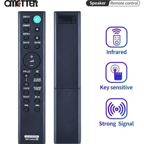 Remote Control fit for Sony RMT-AH200U HT-CT390 HT-RT3 HT-RT40 Sound Bar Home Theater