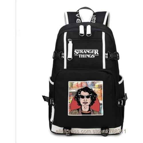 Stranger Things School Bag Men Womens Backpack Student School Bag Notebook Backpack Daily Backpack