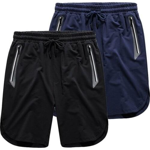 Summer Mens shiny Shorts Gym Fitness Short Pants Solid Color Man Casual Exercise Boy Shorts with Zipper Pockets