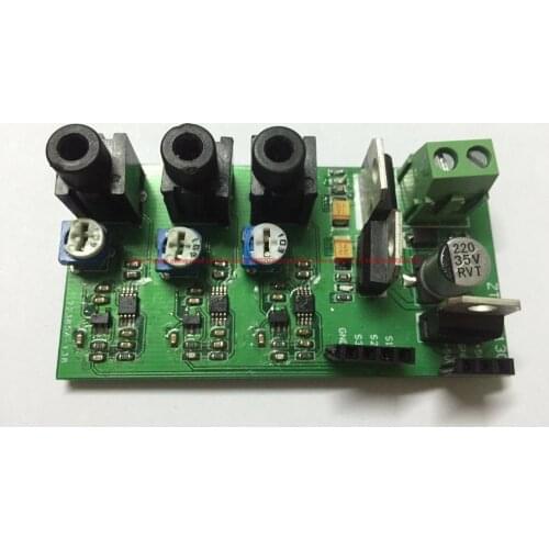 Three channel sEMG acquisition circuit, EMG sensor, sEMG sensor