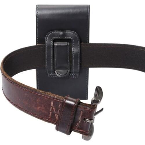 High Quality PU Leather Mobile Phone Case Belt Clip Pouch Case For Samsung Galaxy Note 5 Phone Bag Free