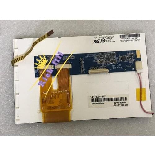 FG0700K5DSSWBG01 PE0700K5 F315 REV:A T-517000016401 7"inch 800*480 lcd display panel with touch screen digital