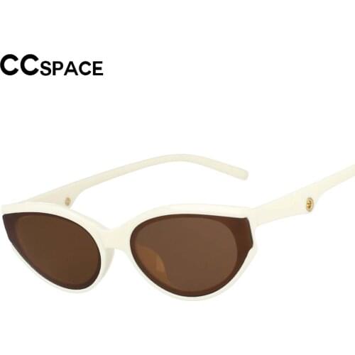 53129 Cat Eye Oval Ladies Sunglasses Decorative Fashion Summer Womens Shades UV400