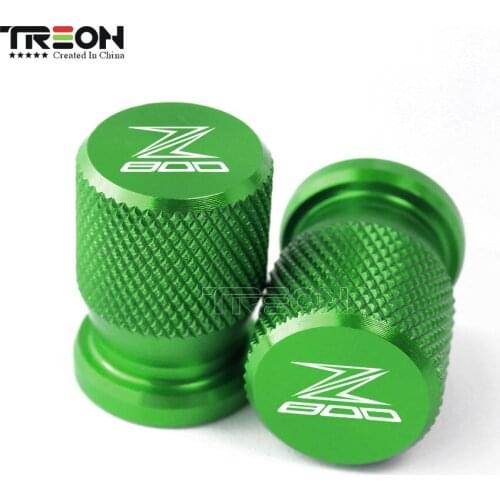 For KAWASAKI Z800 Motorcycle Accessorie Universal Moto Wheel Tire Valve Stem Caps CNC Airtight Covers For Z 800